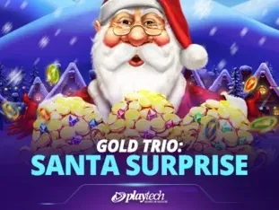 Gold Trio Santa Surprise icon